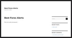 Desktop Screenshot of bestforexalerts.com